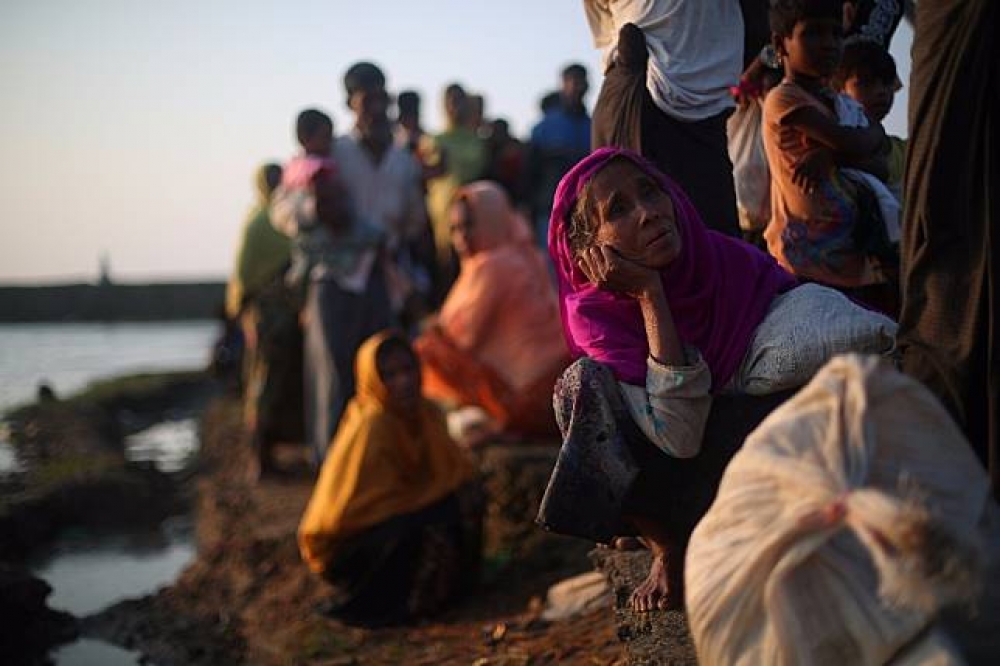 羅興亞人目前多聚集在孟加拉的難民營，但人口數量之多，導致許多遺體須安放在同一處墓地。（湯森路透）