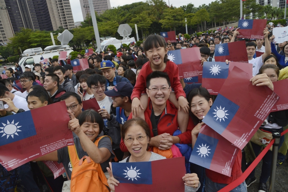 台灣人與中國人比較誰的政府較自由，台灣人說：『我可以在總統府前面罵蔡英文混蛋。』（資料照片／李智為攝）