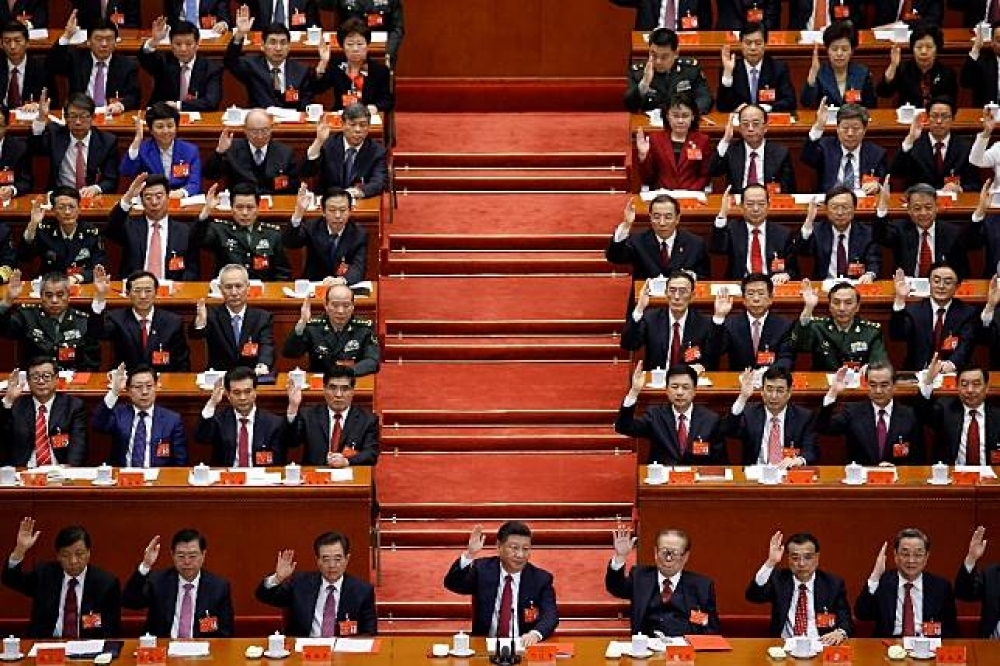 十九大確立的人事體制和提出的執政思想，將決定至少未來五年中國的走向。（湯森路透）