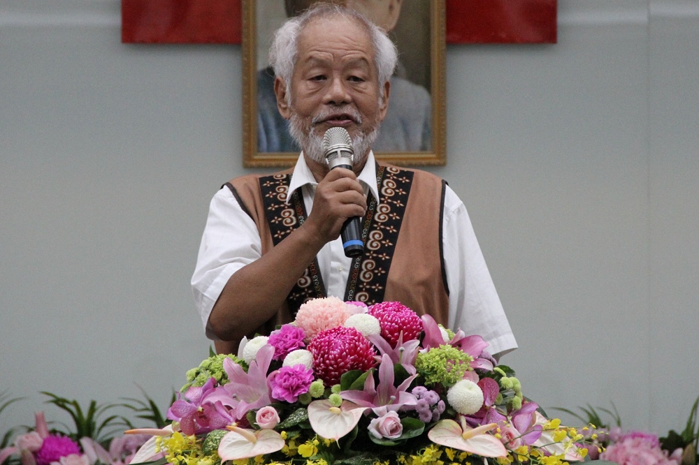著名詩人、《賴和全集》編者林瑞明26日在家辭世，享壽68歲。（圖片取自台灣文學館臉書）
