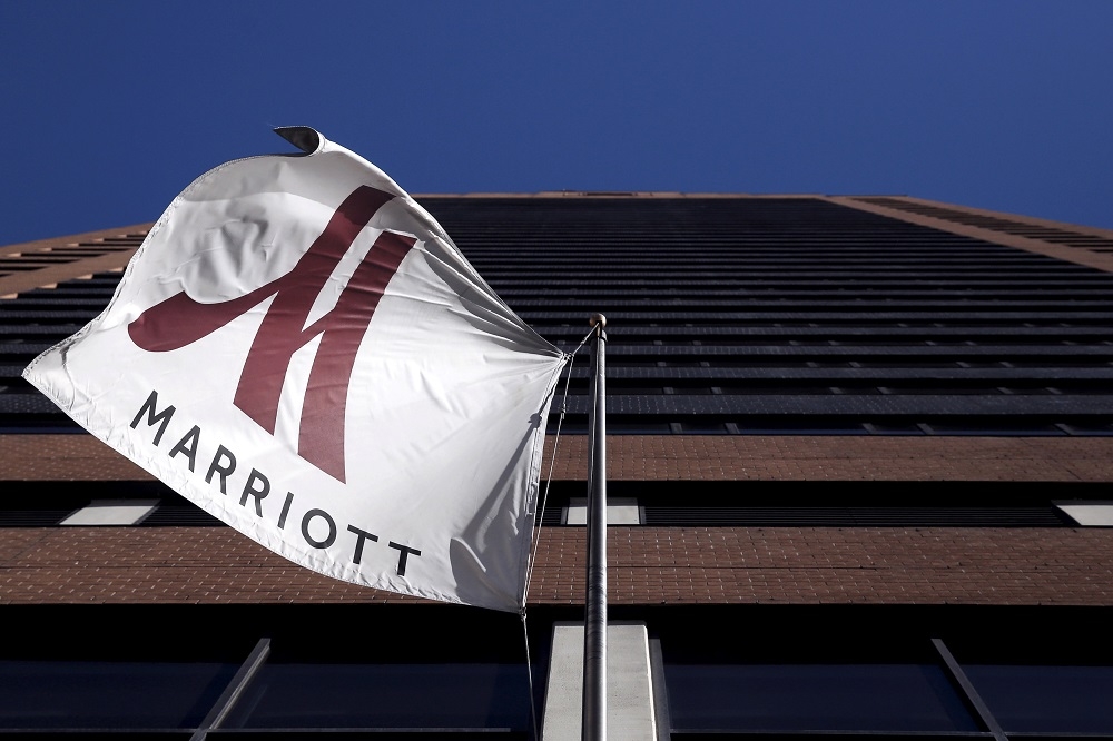 萬豪國際酒店集團（Marriott）的訂房系統遭駭，5億名客戶資料遭駭。（湯森路透）