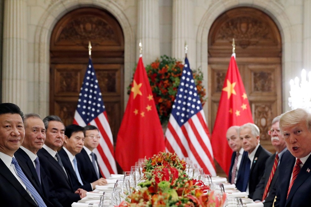中國、美國政府日前達成重要貿易談判成果，緩解貿易戰進一步升息風險。（美聯社）