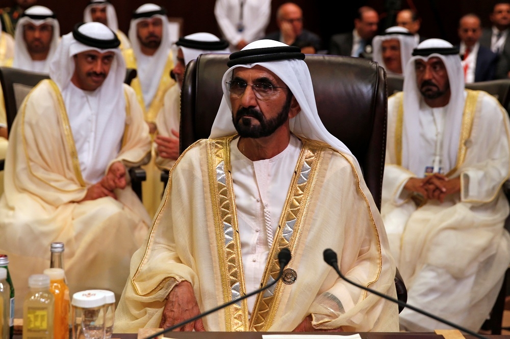 杜拜領導人穆罕穆德親王（Sheikh Mohammed bin Rashid Al Maktoum）。（湯森路透）