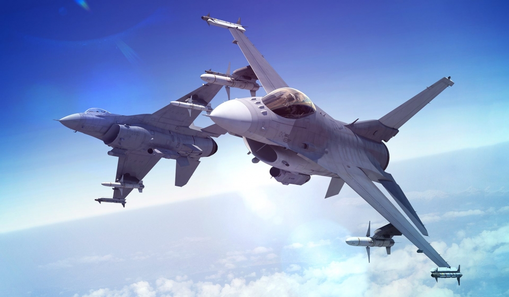 空軍預計在月底接收升級後的4架F-16V戰機，但軍方人士指出，由於研發案有其不確定因素，會以追加預算方式來完成。（圖片取自Lockheed Martin）