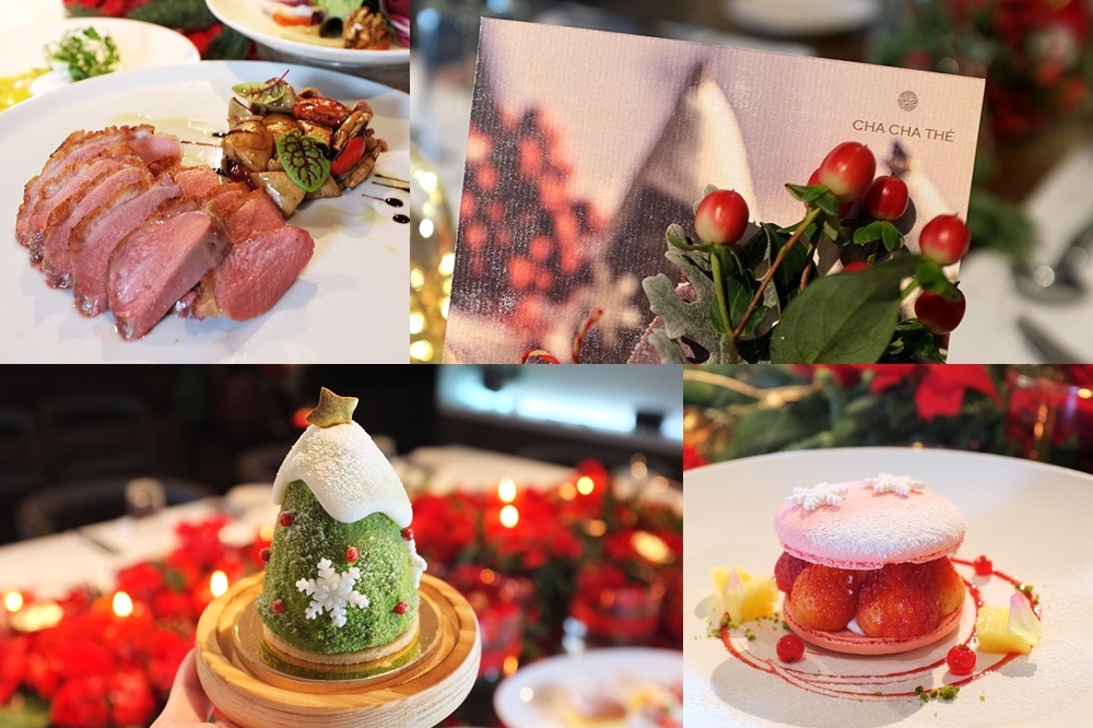 采采食茶 CHA CHA THÉ 耶誕節與跨年假期，特別設計出加入亞洲食材、香料的法義料理（攝影：施縈縈）