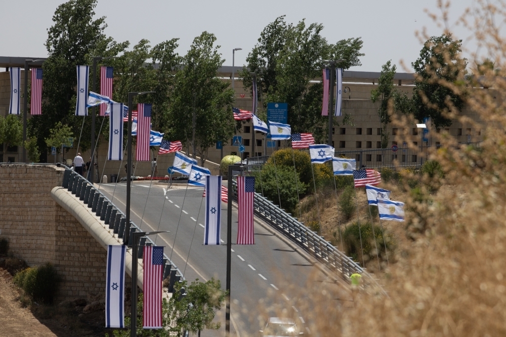 美國駐以色列大使館於5月14日正式遷至「聖城」耶路撒冷。 （資料照片/ 攝影：李隆揆）