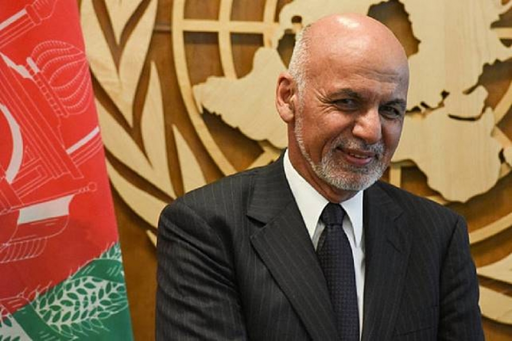 阿富汗總統阿什拉夫．賈尼（Afrash Ghani）。（湯森路透）
