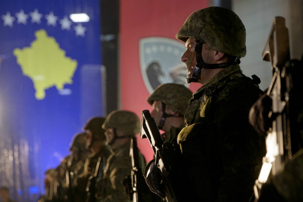 科索沃15日自行宣布，將原本的安全部隊升格為「國家軍隊」。（美聯社）