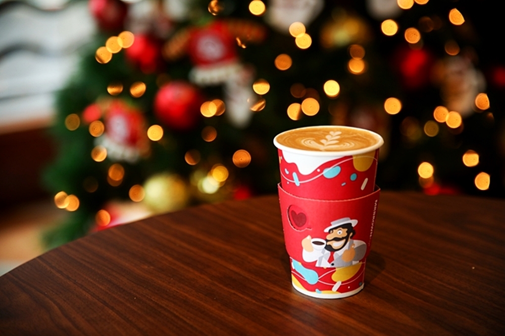 伯朗咖啡限定推出全新「薑糖桂圓風味」系列商品，此外聖誕節還有任一飲品買一送一活動（圖片來源：伯朗咖啡館）