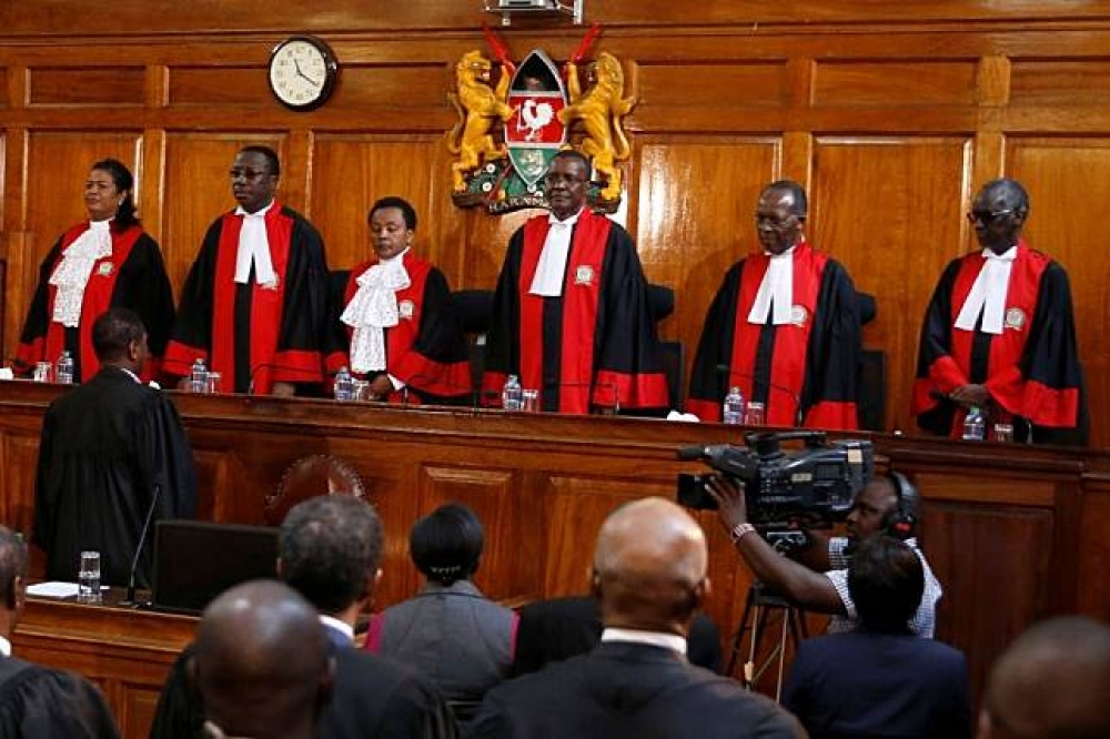 肯亞最高法院1日裁定，總統選舉結果無效。（湯森路透）