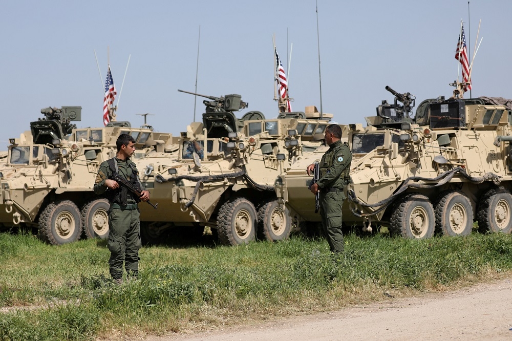 美國準備撤離駐紮在敘利亞的2000多名軍人。（湯森路透）