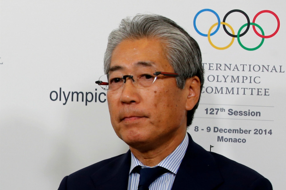因涉嫌賄賂遭法國起訴、日本現任奧會主席竹田恆和。（湯森路透）