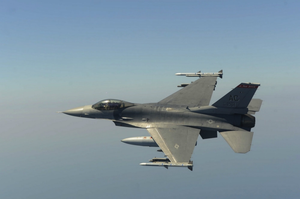 美軍現役的F-16 V型戰機。（圖片取自美國空軍）
