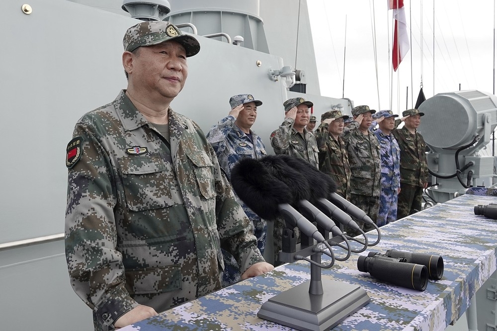美國國防報告指出，中國可能因為自信其軍事力量而採取武統台灣的作法。（美聯社）