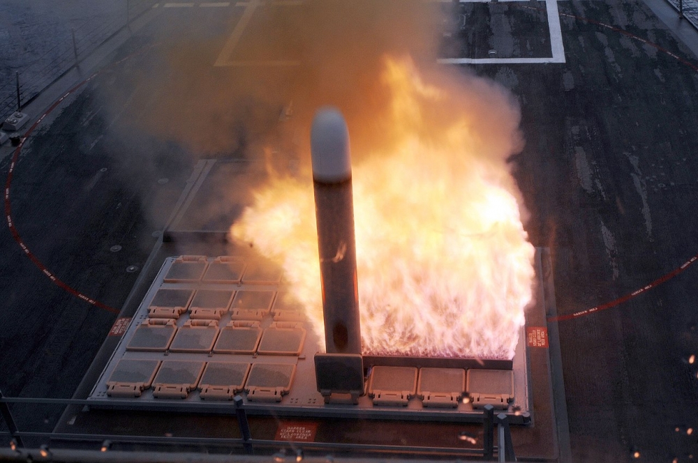 海軍委託中科院研發新一代戰鬥系統「迅聯專案」，中科院已向美商購的2套MK41垂直發射系統（Vertical Launching System，VLS），日前由海運方式運抵高雄。(圖片取自美國海軍)