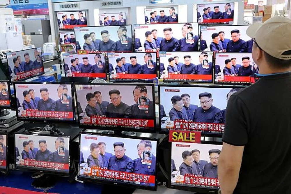 北韓在3日上午進行第6次的核試，引發國際間的注目。（湯森路透）