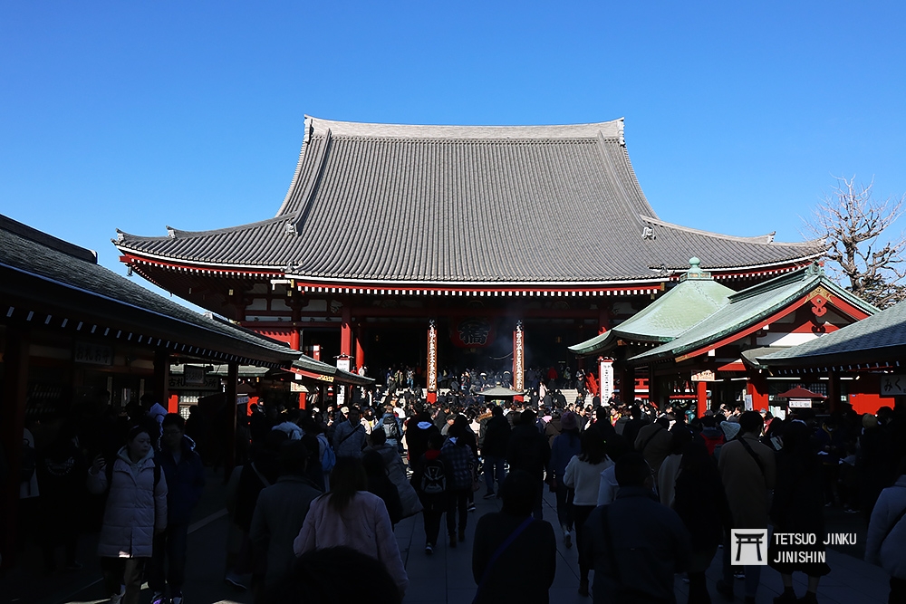 東京的古剎淺草寺是熱門的觀光景點，不過很多人不知道，淺草還是許多美食的發源地。（攝影：陳威臣）