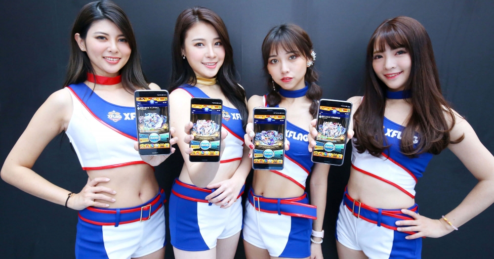 《怪物彈珠》回歸台北國際電玩展，開展首日吸引上萬人潮。