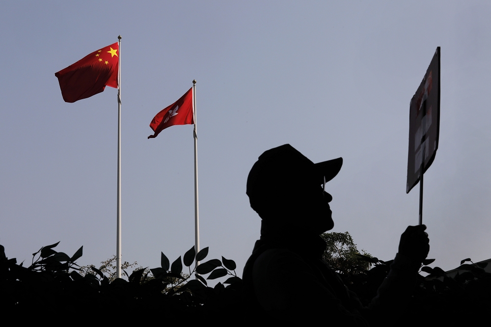 北京對香港的干預，從來都是本土運動的最大推手。（美聯社）