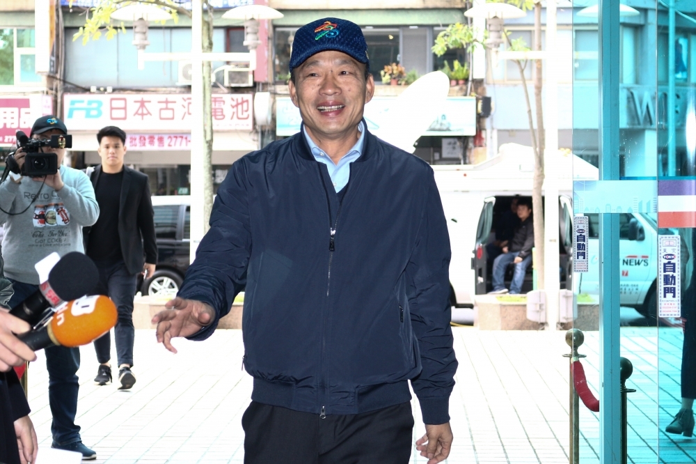 除了力推愛情產業鏈之外，高雄市長韓國瑜不斷拋出賽馬想法，認為應向香港學習經驗，若成功引進高雄，預計可以產生2700至3000億的稅收。（攝影：張哲偉）