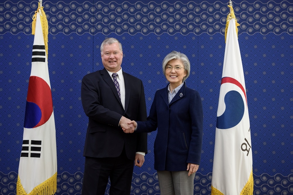 美國與南韓10日簽署第10份防衛費分攤協定。（湯森路透）