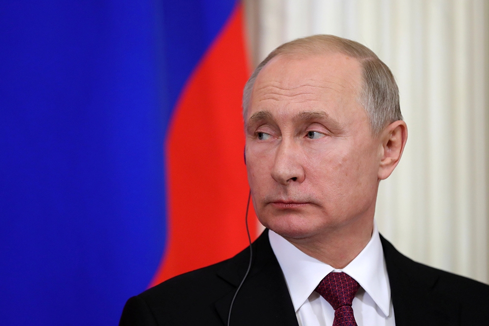有傳普京將會在4月1前下達關閉俄羅斯的國際網路測試。（湯森路透）