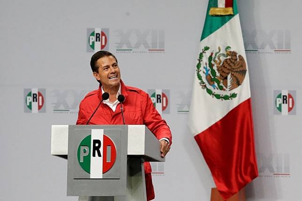 墨西哥總統潘尼亞尼托將出席9月初的金磚五國高峰會。（湯森路透）