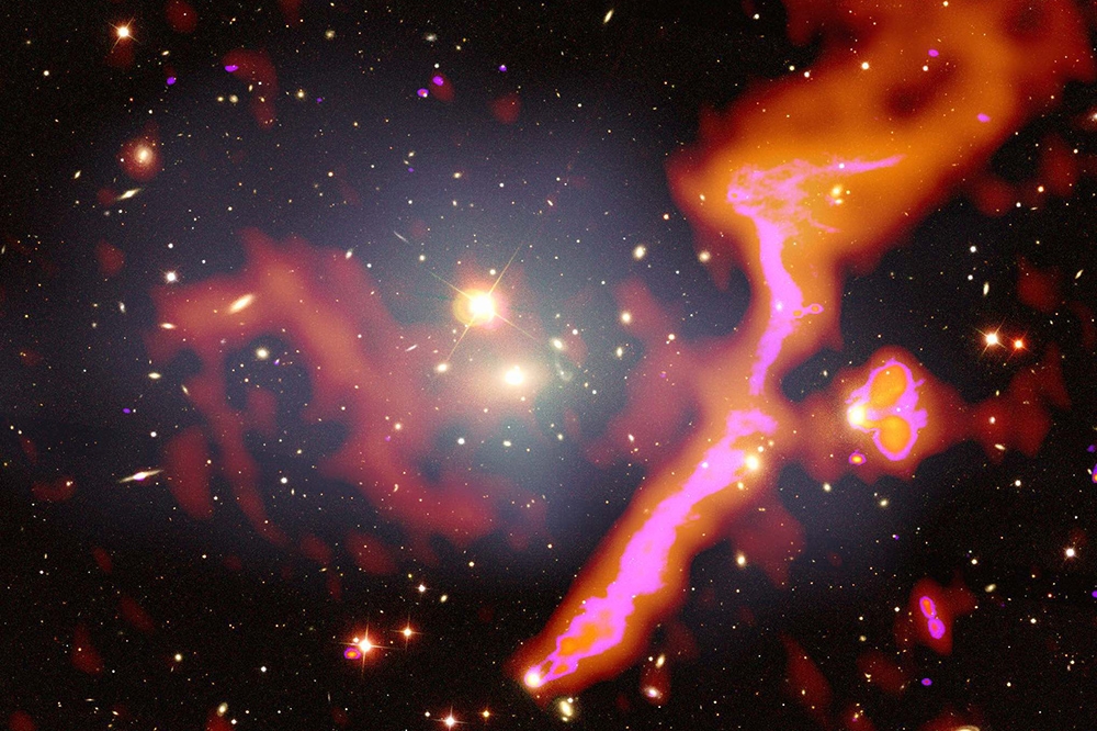 LOFAR低陣列光波望遠鏡發現30萬個未知星系。（取自LOFAR ）