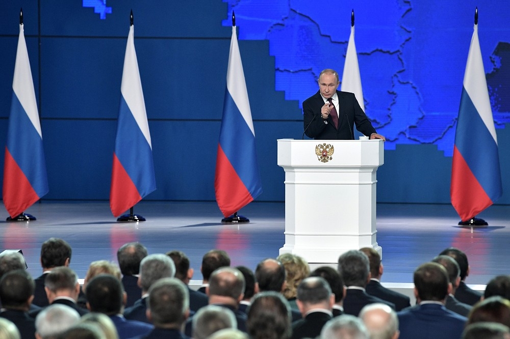 俄羅斯總統普京揚言美國若在歐洲部署飛彈，俄羅斯將會跟進反擊。（湯森路透）
