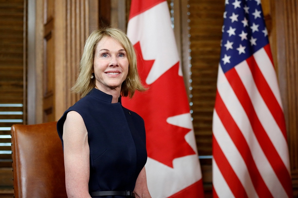 美國駐加拿大大使克拉夫特（Kelly Craft）。（湯森路透）