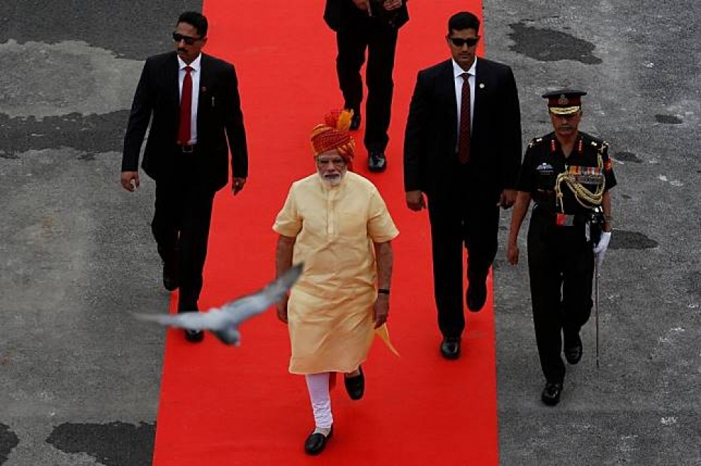 印度總理莫迪。（湯森路透）