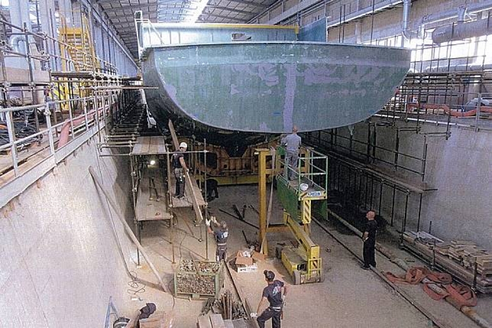 海軍比對慶富送到海軍的有關獵雷艦採用設備的製造商、型號以及原產國清單，已確認L3 capital等公司非獵雷艦專案的供應商。（慶富提供）