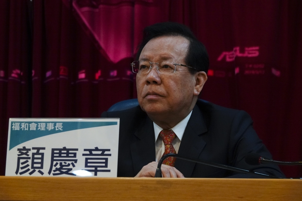 主張台灣獨立的右派政治團體「福和會」，2018年創立，共同創辦人為李席舟、林逸民、顏慶章(圖)。（攝影：陳沛妤）