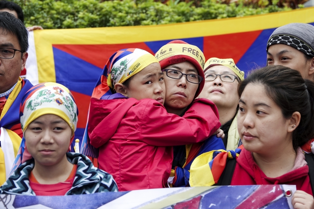 西藏人權問題仍急速惡化，反映了中共暴政本質，而台灣社會的關注，可以為台灣創造普世價值的制高點。（攝影：陳沛妤）