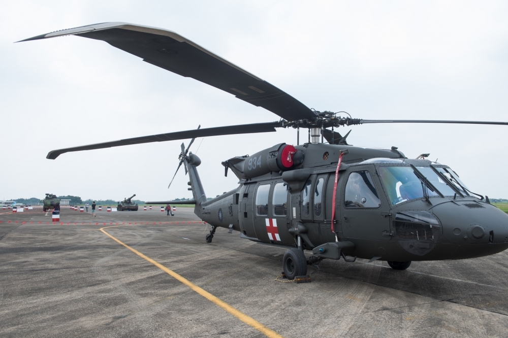 陸軍司令部駁斥，沒有要再增購30架黑鷹直升機。示意圖。（資料照片／李昆翰攝）