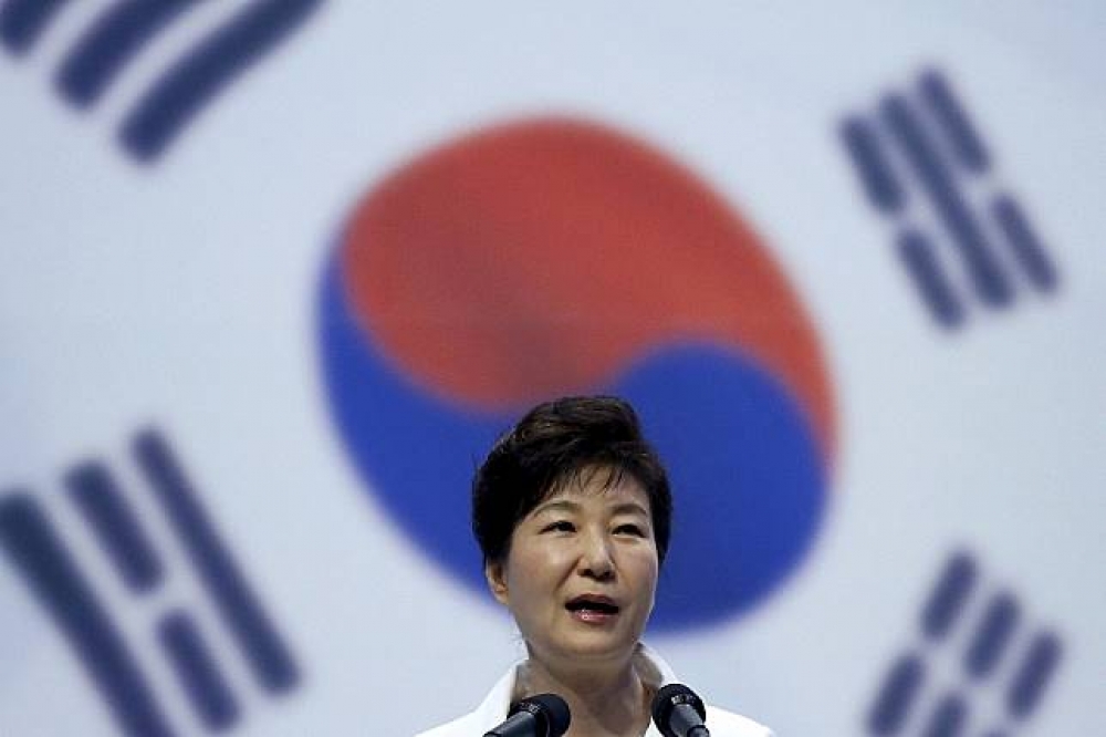 南韓前總統朴槿惠。（湯森路透）