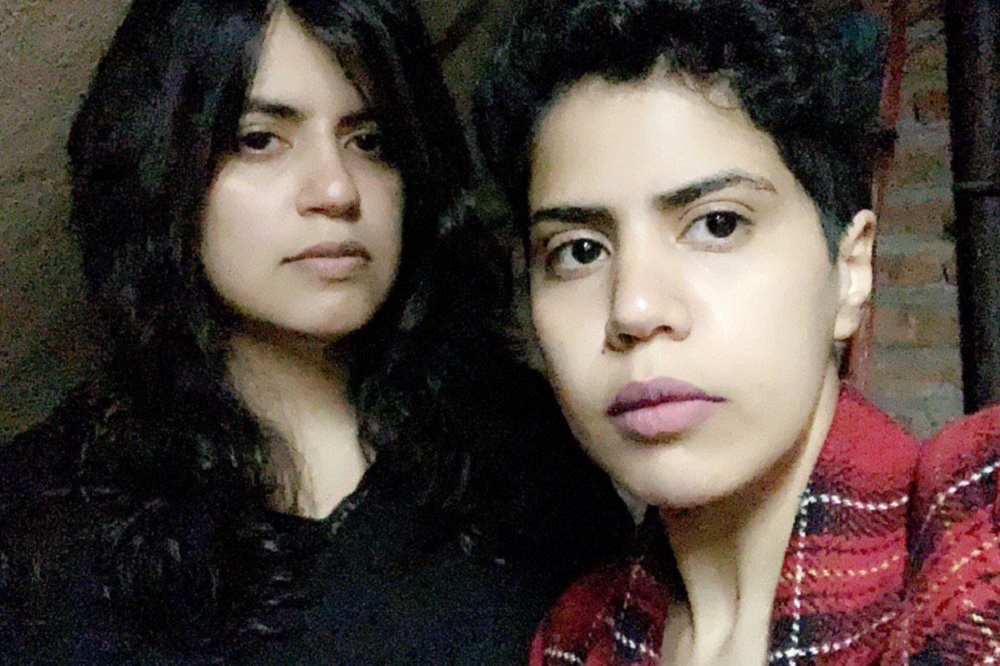 沙烏地阿拉伯籍姊妹瑪哈（左）、瓦法（右）。（取自Twitter @GeorgiaSisters）