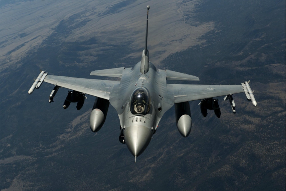 美軍現役的F-16戰機。（圖片取自美國空軍）
