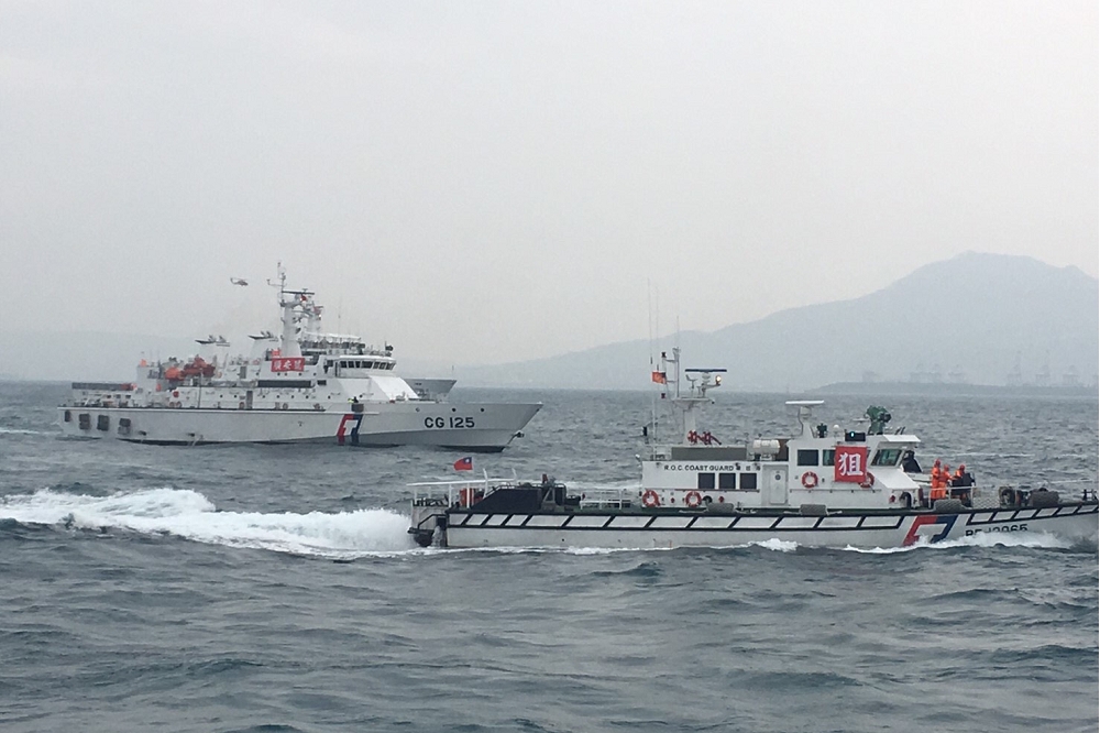 金華暨海安十號演習4日上午在台北港舉行，海巡、海軍及警消投入包括「陸域」及「海域」等二階段操演。(圖片取自海巡署官網)