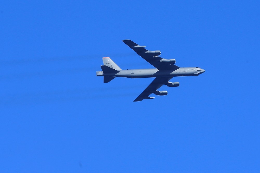 美國將在中東布署B-52轟炸機。（湯森路透）