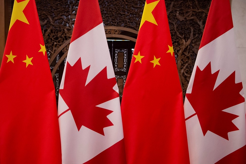 隨著中美貿易戰持續延燒，加拿大轉向中國示好。（湯森路透）