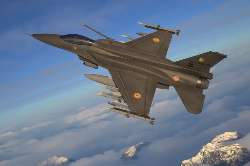 洛馬推出、專為印度研發製造的F-21型戰機。（圖片取自洛克希德馬丁）