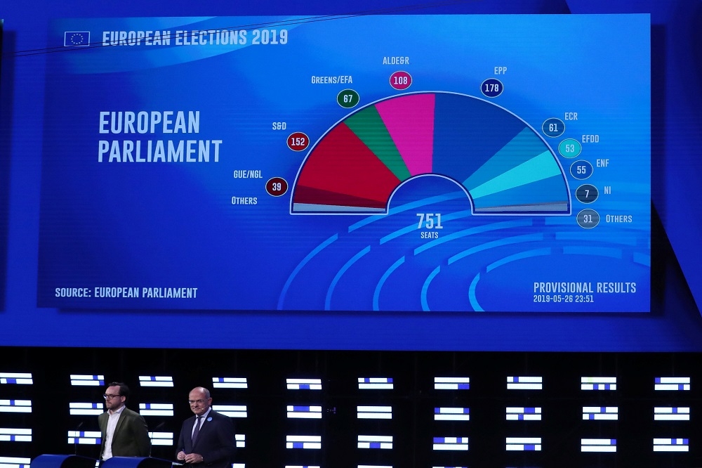 5年一度的歐洲議會將選出751席歐洲議會議員。（湯森路透）