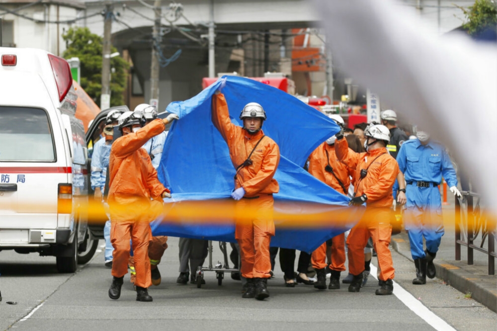 日本川崎市28日上午驚傳隨機殺人事件。（美聯社）