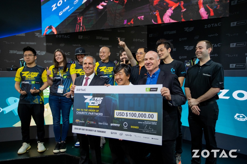 ZOTAC CUP首屆慈善盃決賽COMPUTEX火熱開打。