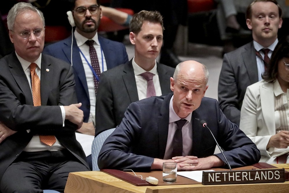 荷蘭外交部長布洛克表示，就外交立場，荷蘭與中國雖是夥伴，但對間諜活動理應提高警覺。（美聯社）