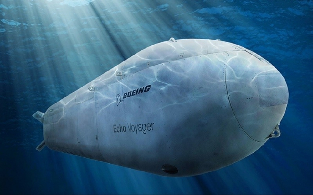 美國則開始興建殺人鯨（Orca）無人潛艇，第一批預計生產4艘。（圖片摘自波音公司）