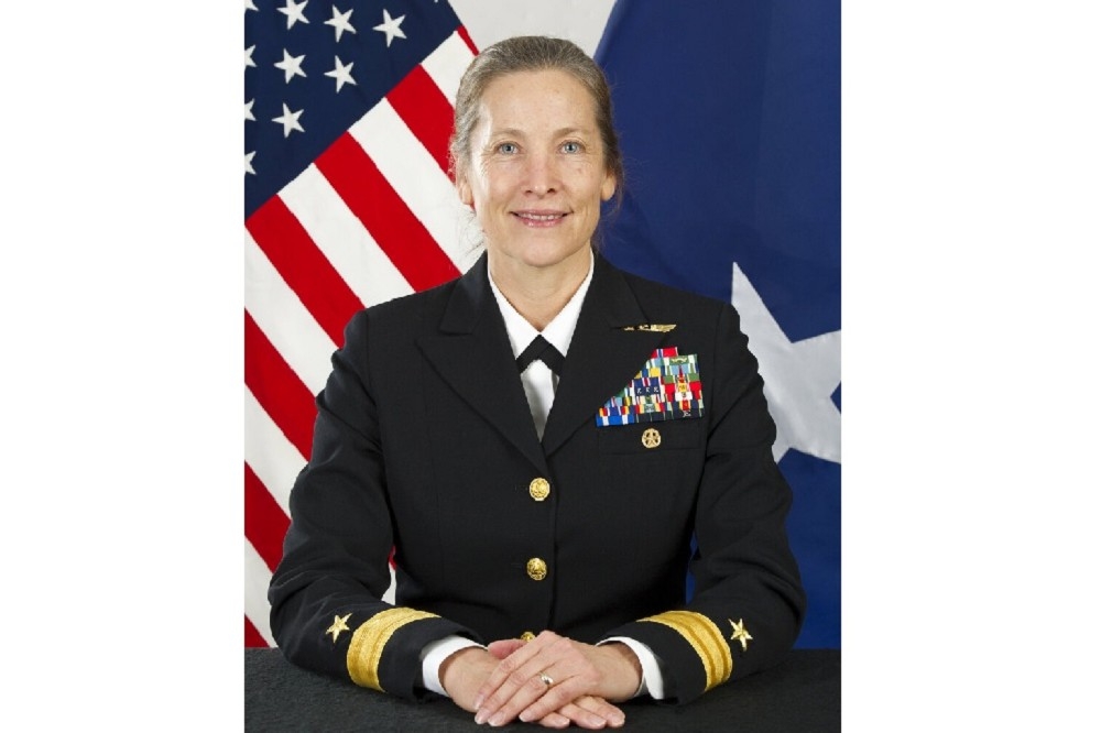 美國海軍戰爭學院創校135年以來，將迎來第一位女性校長准將查特菲爾德。（美聯社）