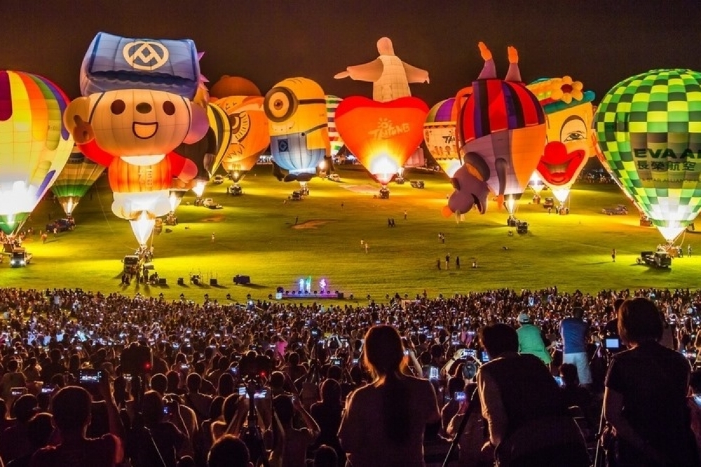 （圖片取自 臺灣熱氣球嘉年華-Taiwan Balloon Festival）