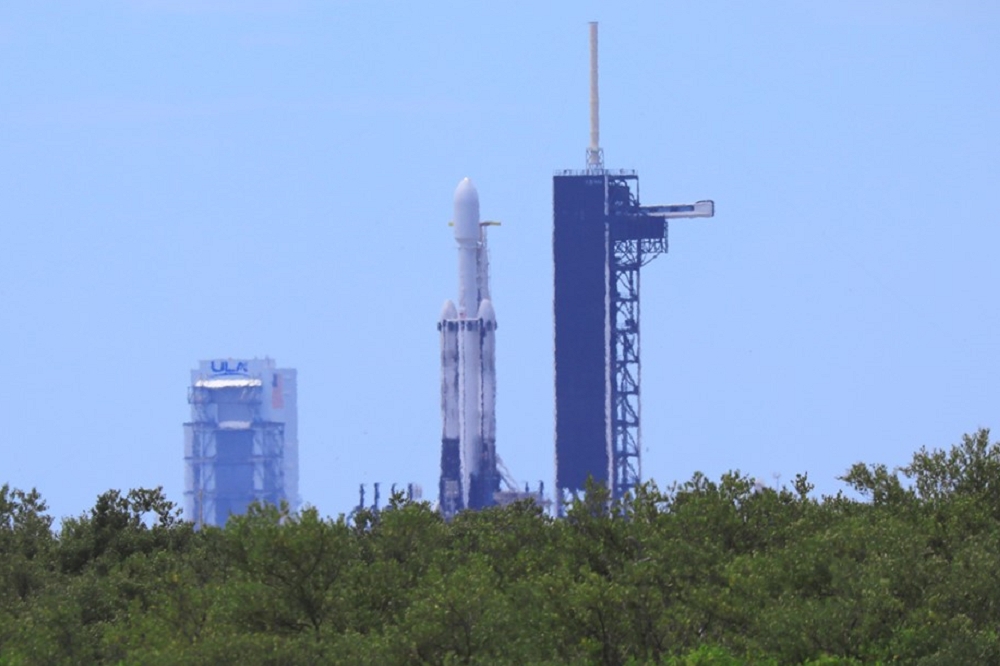 福衛七號即將在25日下午2點30分，搭載獵鷹重型火箭，於美國佛羅里達州梅里特島（Merritt Island）發射。（取自國家太空中心 NSPO臉書）